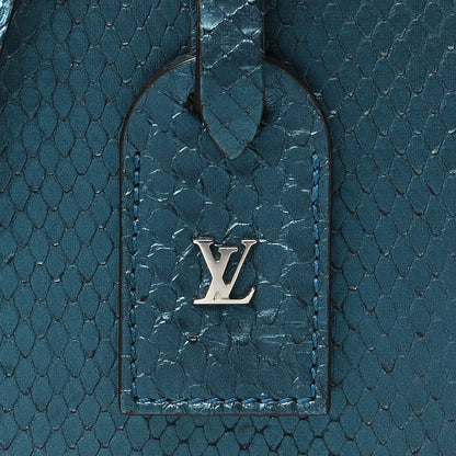 Louis Vuitton Snakeskin Petite Boite Chapeau Deep Green 7 of 9