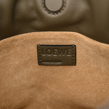 Loewe Calfskin Mini Flamenco Knot Clutch Vintage Khaki 5 of 11