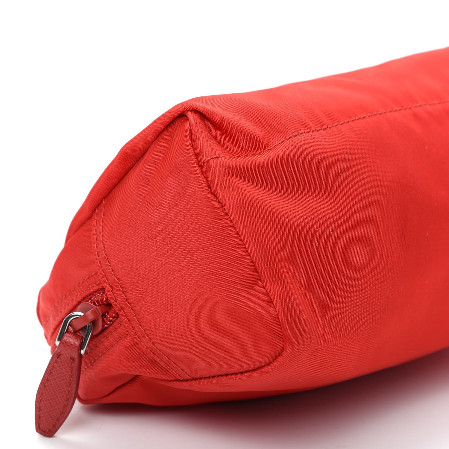 Prada Tessuto Nylon Vela Cosmetic Pouch Rosso 6 of 8