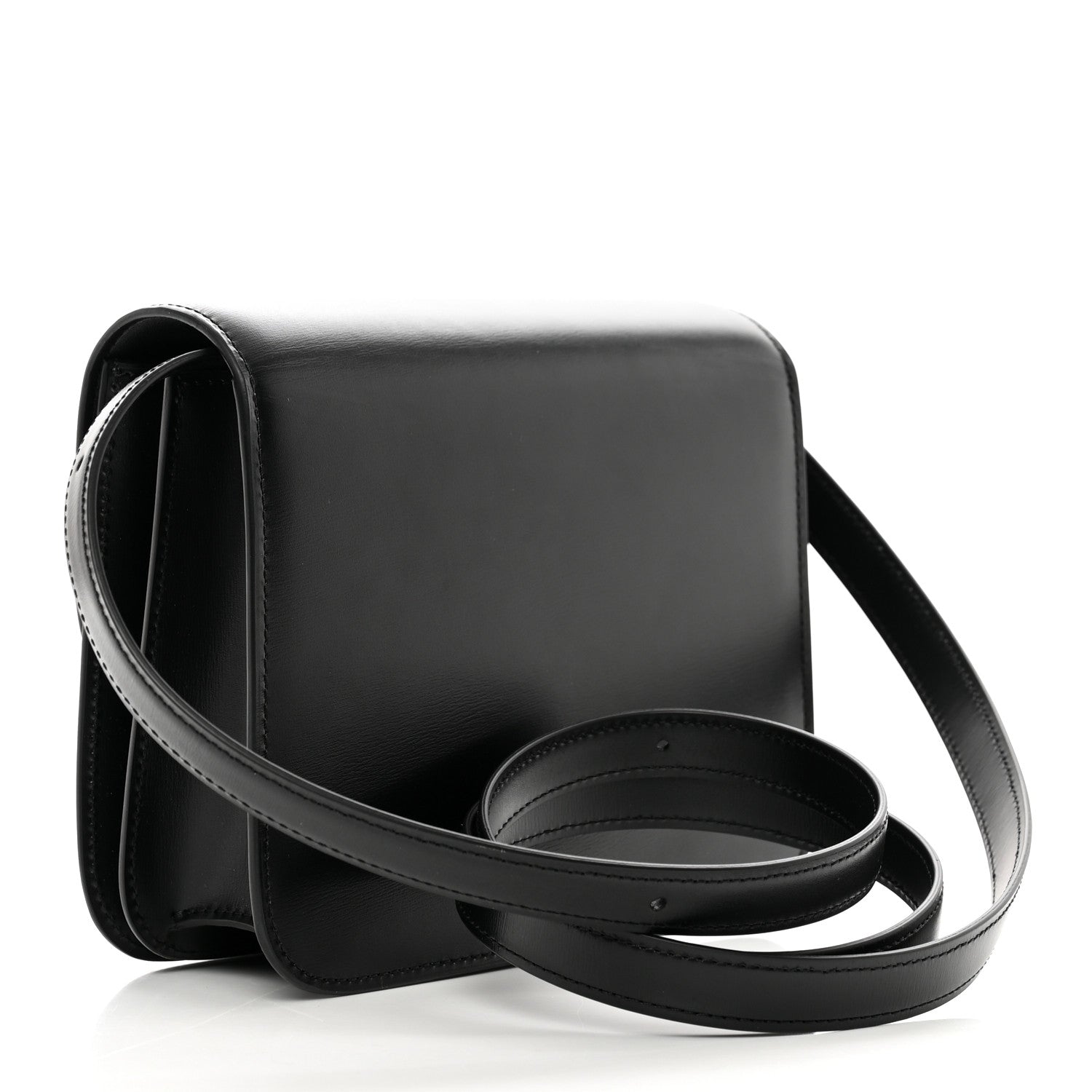 Celine Box Calfskin Teen Classic Box Flap Bag Black 3 of 9