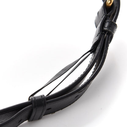 Gucci Calfskin Matelasse GG Marmont Belt Bag 95 38 Black 8 of 12