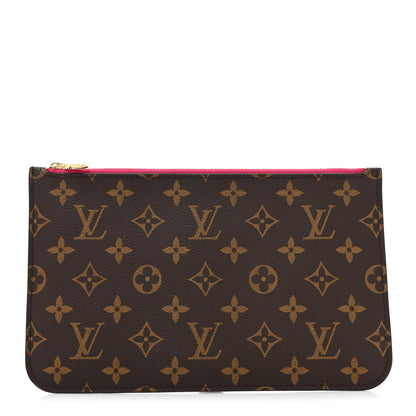 Louis Vuitton Monogram Neverfull MM GM Pochette Pivoine 1 of 8
