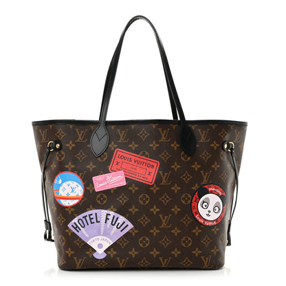 Louis Vuitton Monogram My LV World Tour Neverfull MM 1 of 13