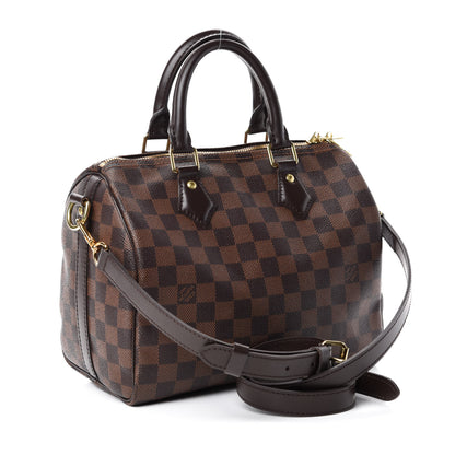 Louis Vuitton Damier Ebene Speedy Bandouliere 25 3 of 17
