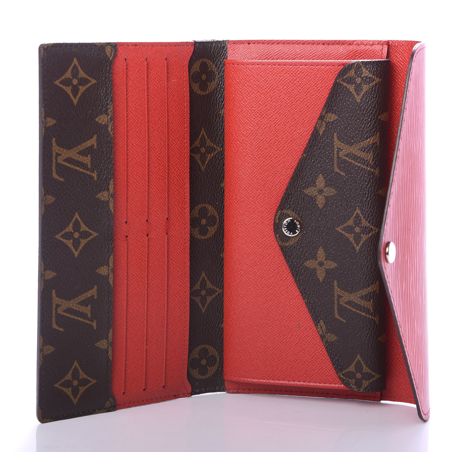 Louis Vuitton Monogram Epi Marie-Lou Long Wallet Coquelicot 5 of 8
