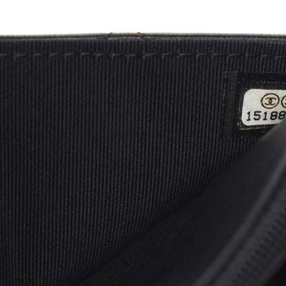 Chanel Lambskin Quilted Wallet On Chain WOC Black 8 of 13