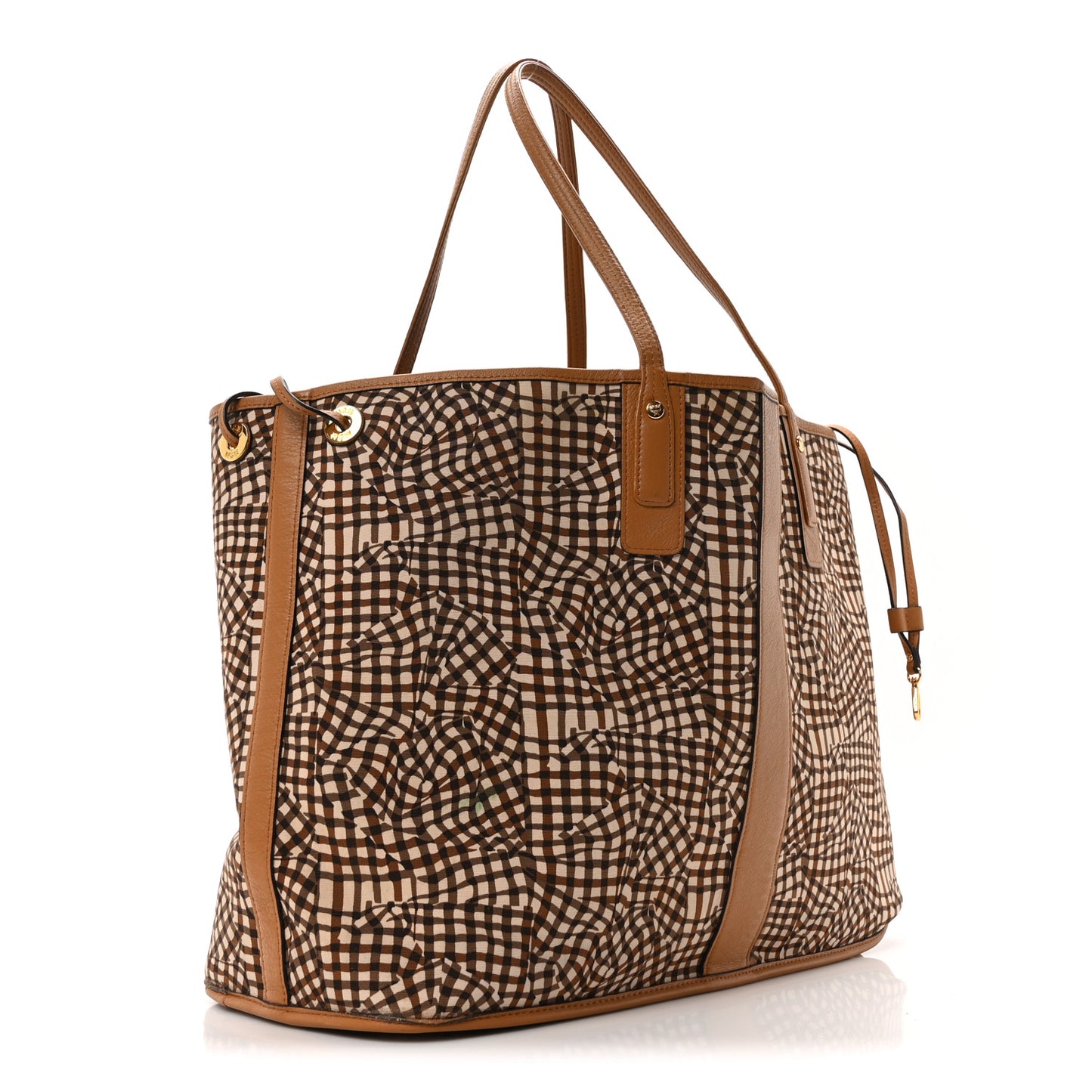 Visetos Large Liz Reversible Shopper Tote Cognac