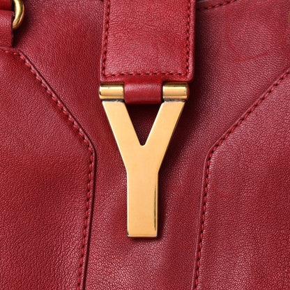 Saint Laurent Sheepskin Large Cabas ChYc Red 7 of 12
