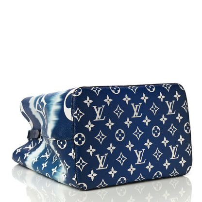 Louis Vuitton Monogram Escale Neonoe MM Blue 5 of 13