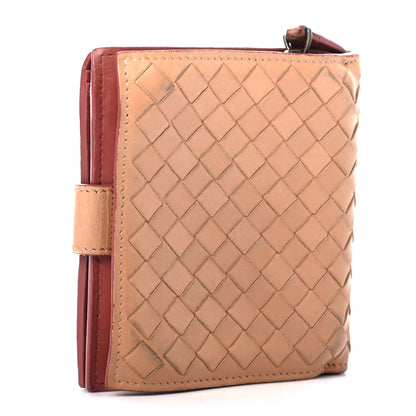 Bottega Veneta Nappa Intrecciato French Compact Wallet 3 of 11