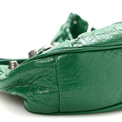 Balenciaga Agneau Arena Le Cagole Shoulder Bag XS Jade 10 of 11