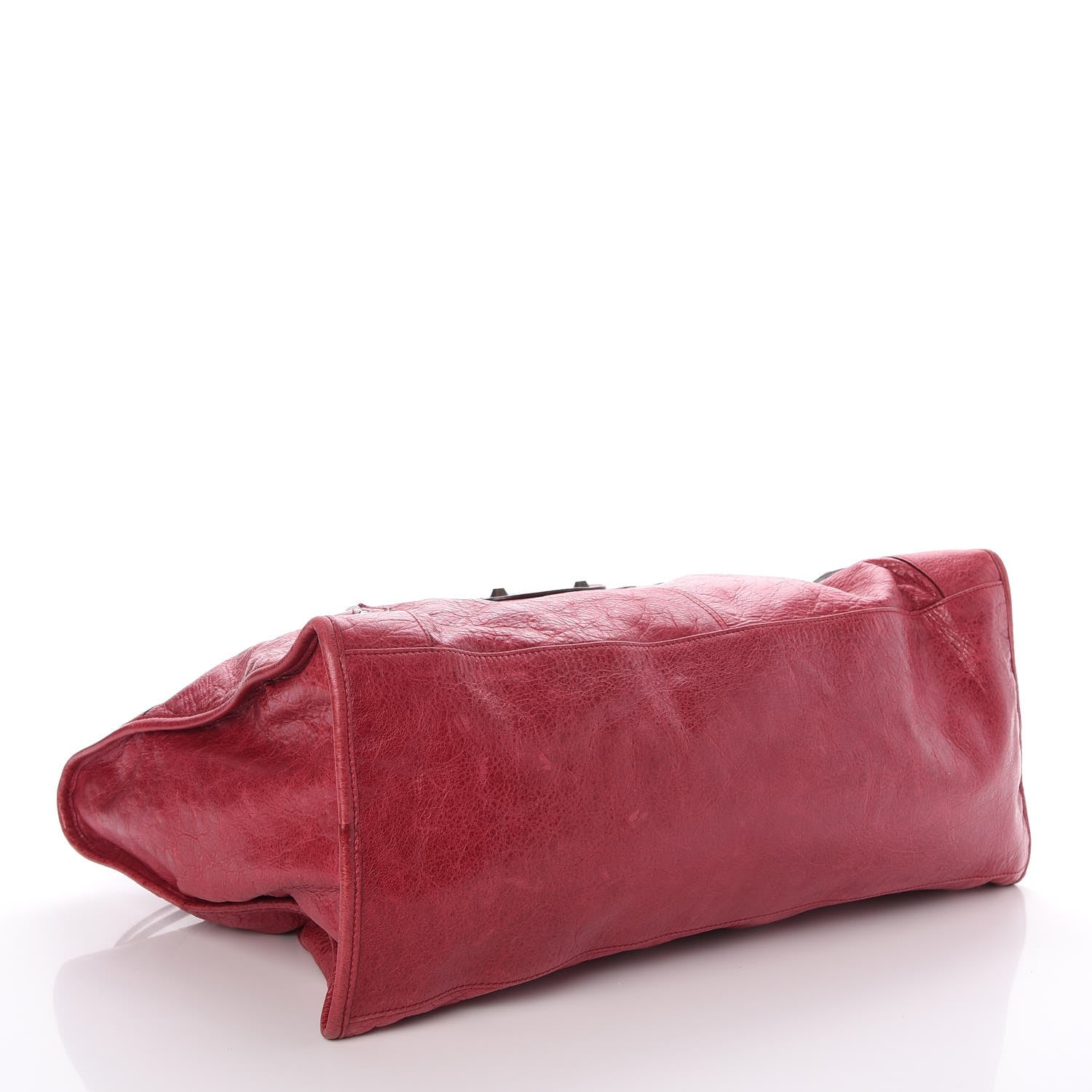 Balenciaga Agneau Classic Hardware Work Pourpre 4 of 7