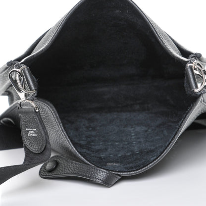 Hermes Taurillon Clemence Evelyne III PM Black 5 of 7