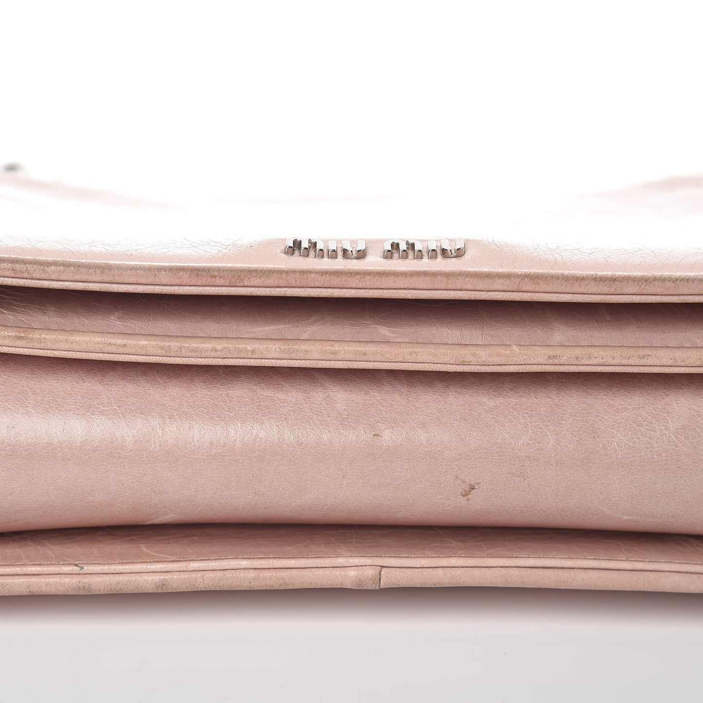 Vitello Shine Club Shoulder Bag Mughetto