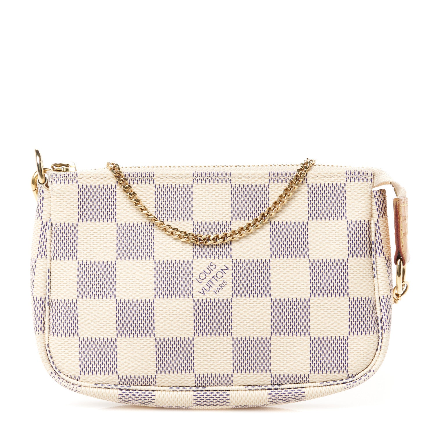 Louis Vuitton Damier Azur Mini Pochette Accessories 1 of 10