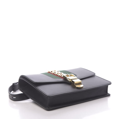 Gucci Calfskin Sylvie Belt Bag Black 4 of 10