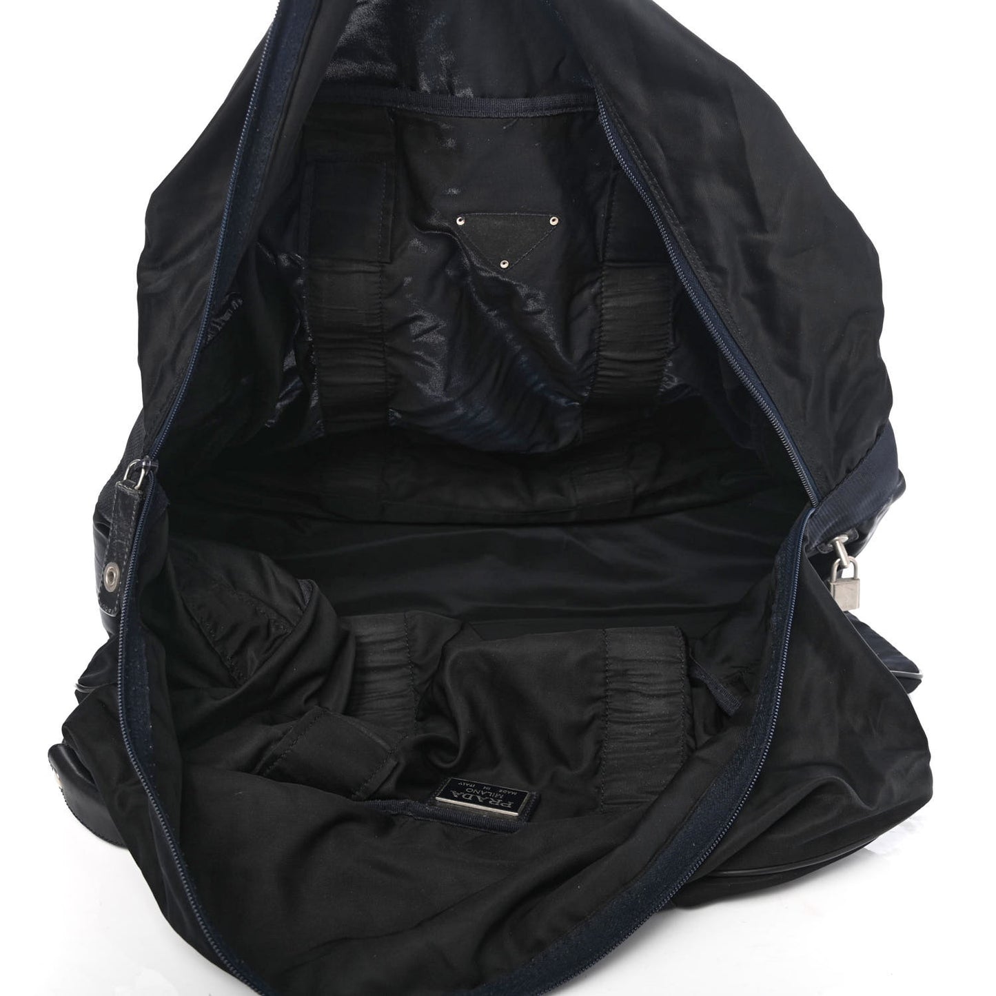 Tessuto Nylon Duffel Bag Black
