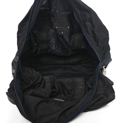 Prada Tessuto Nylon Duffel Bag Black 4 of 4