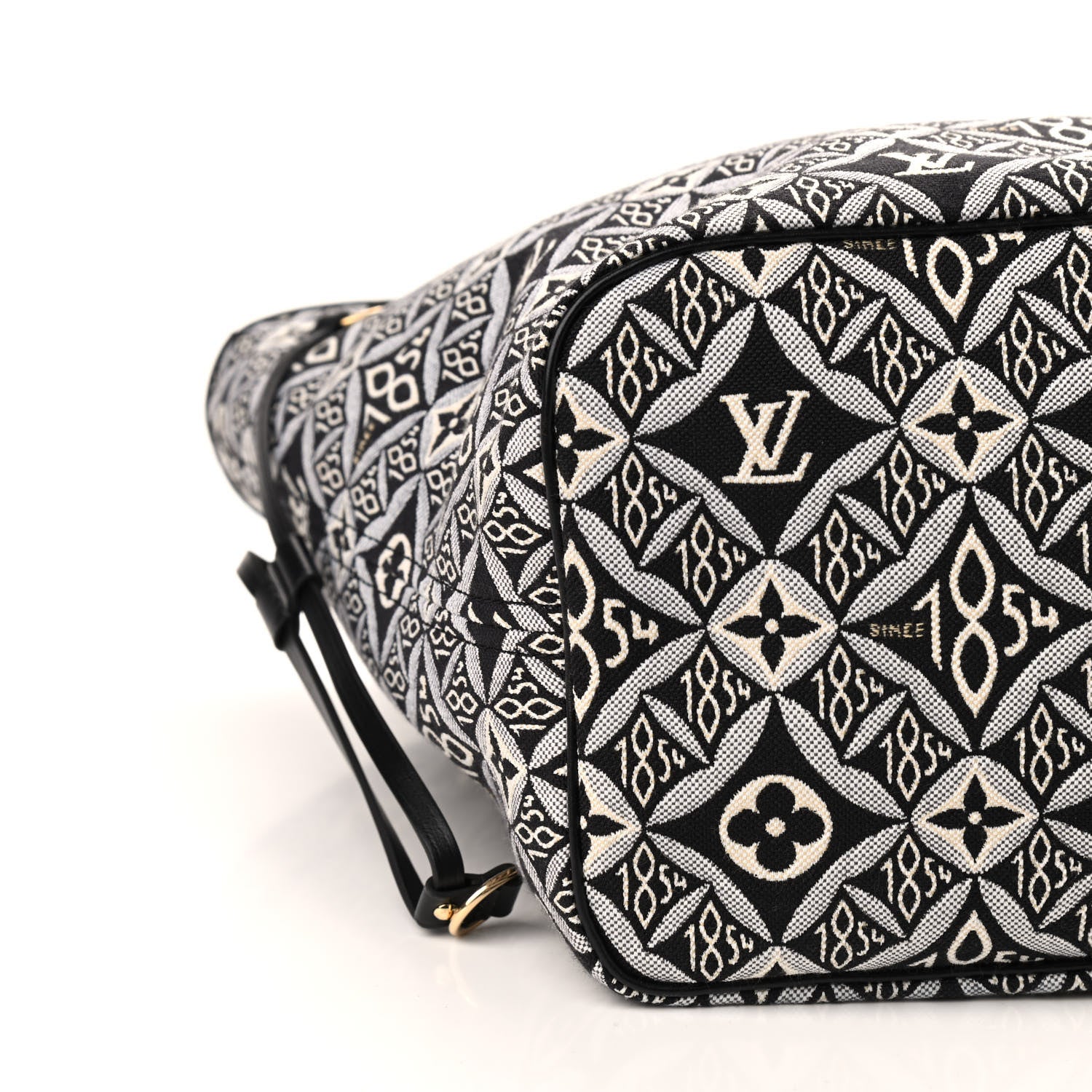 Louis Vuitton Jacquard Since 1854 Neverfull MM Grey 8 of 9