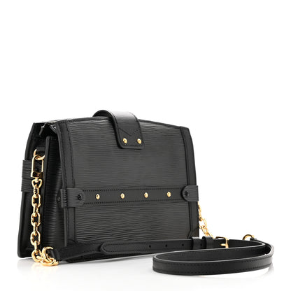 Louis Vuitton Epi Trunk Clutch Black 3 of 16