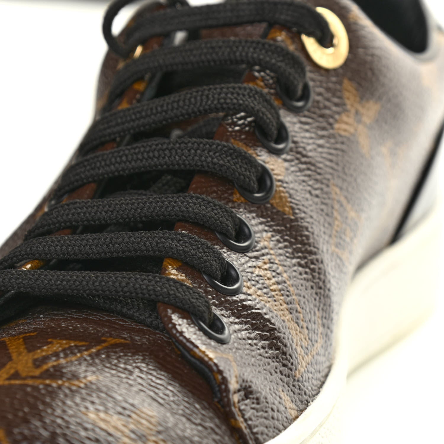 Louis Vuitton Patent Monogram Frontrow Sneakers 35.5 10 of 10