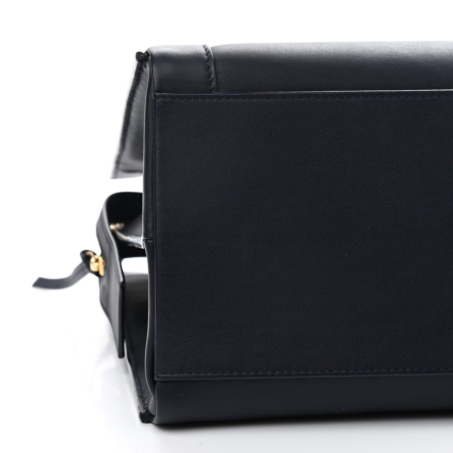 Smooth Calfskin Small East Side Tote Black