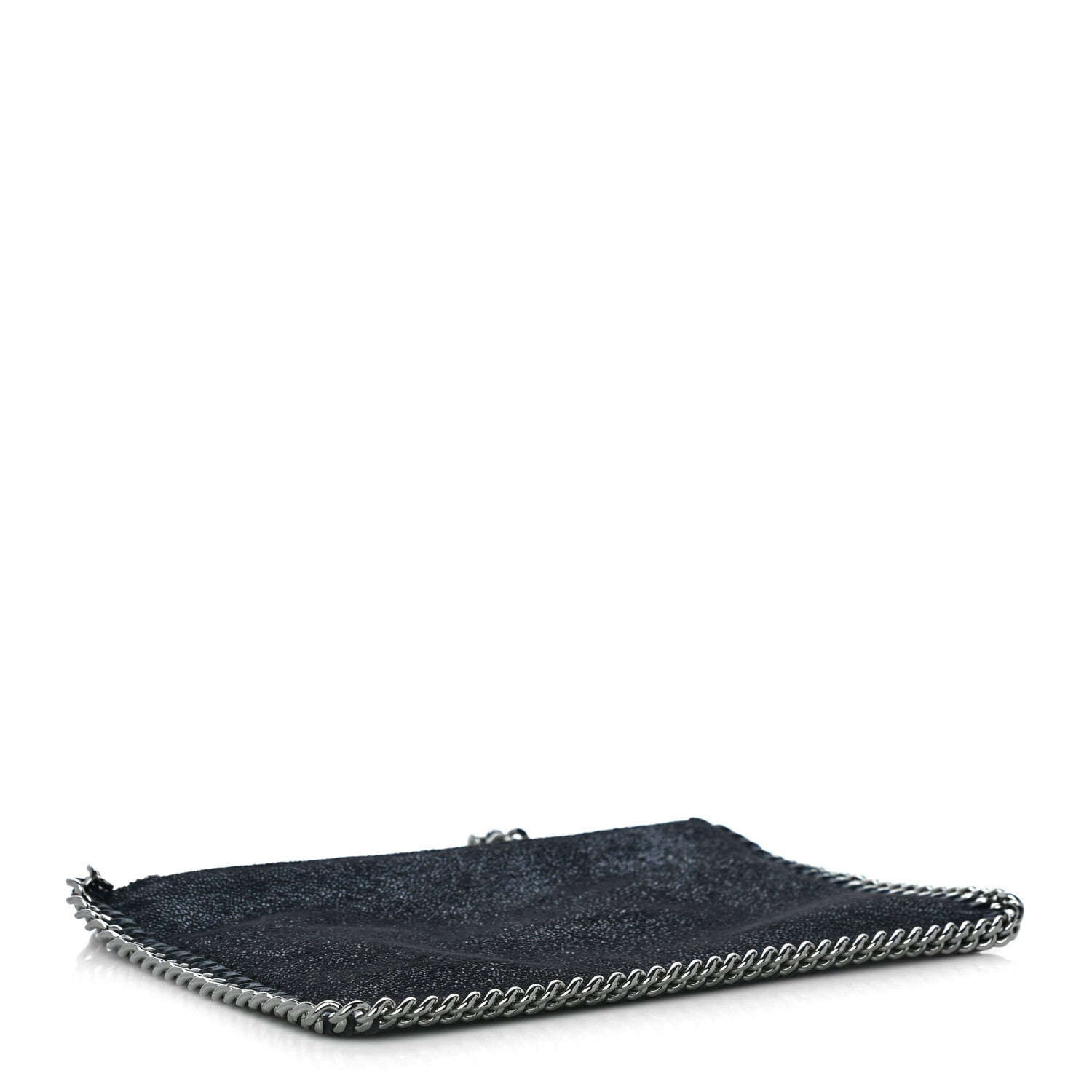 Stella McCartney Shaggy Deer Falabella Clutch Navy 4 of 10