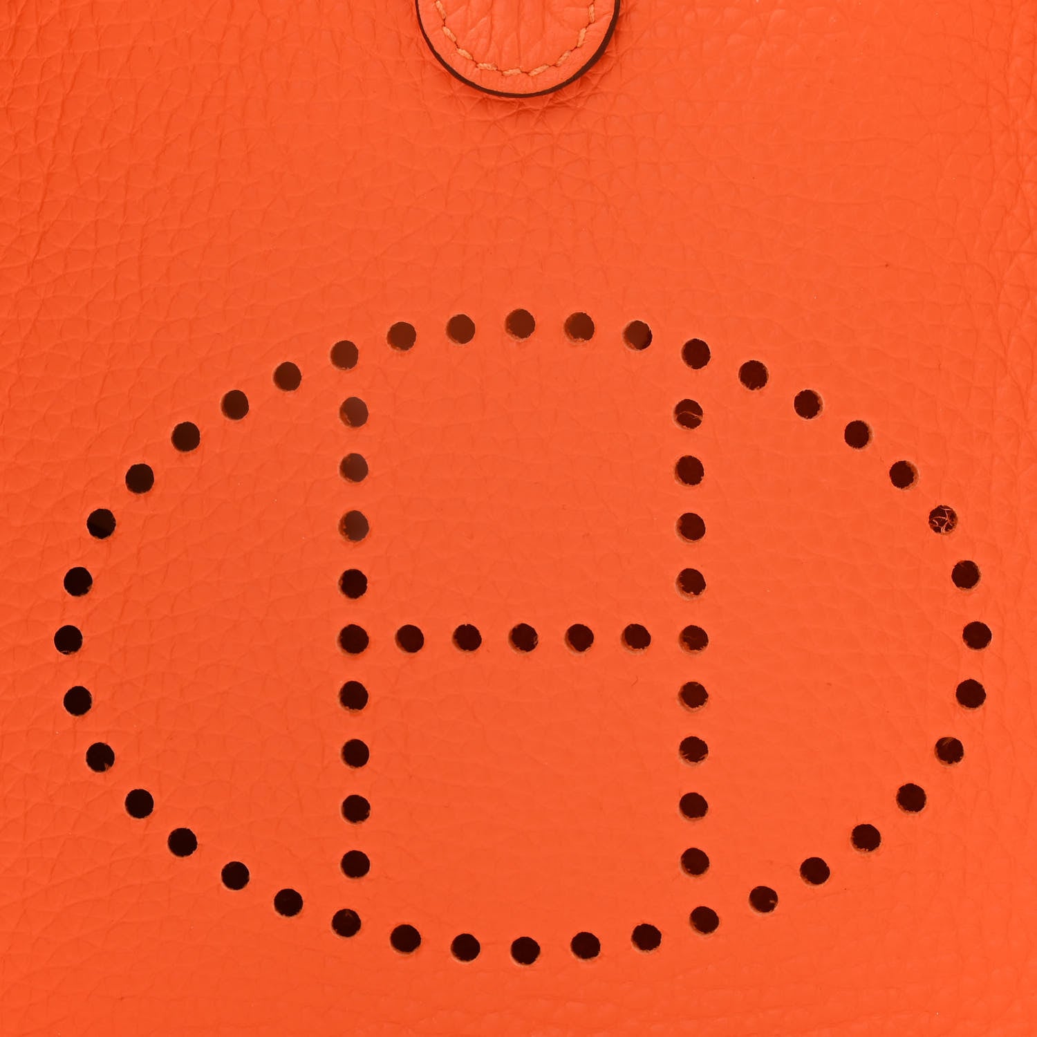 Hermes Taurillon Clemence Evelyne TPM Orange 8 of 11