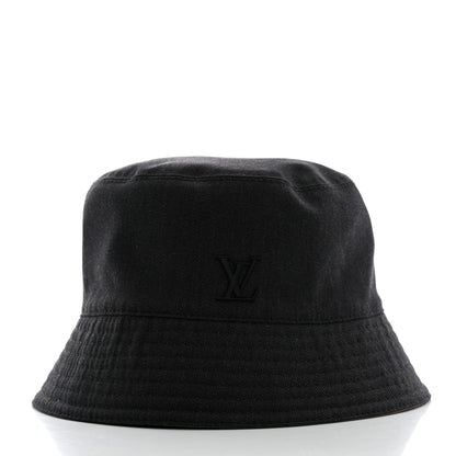 Louis Vuitton Nylon Wool Monogram Reversible Rain Bucket Hat L Beige 3 of 14