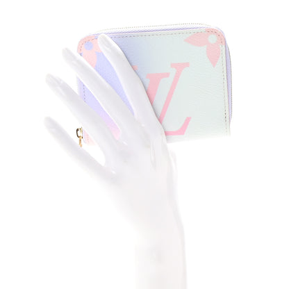 Louis Vuitton Monogram Giant Spring In The City Zippy Coin Purse Sunrise Pastel 2 of 7