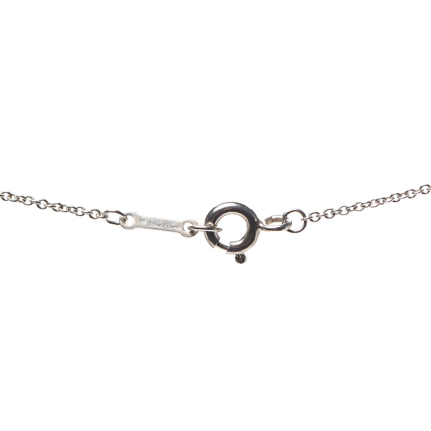 Sterling Silver Small Paloma Picasso Loving Heart Pendant Necklace