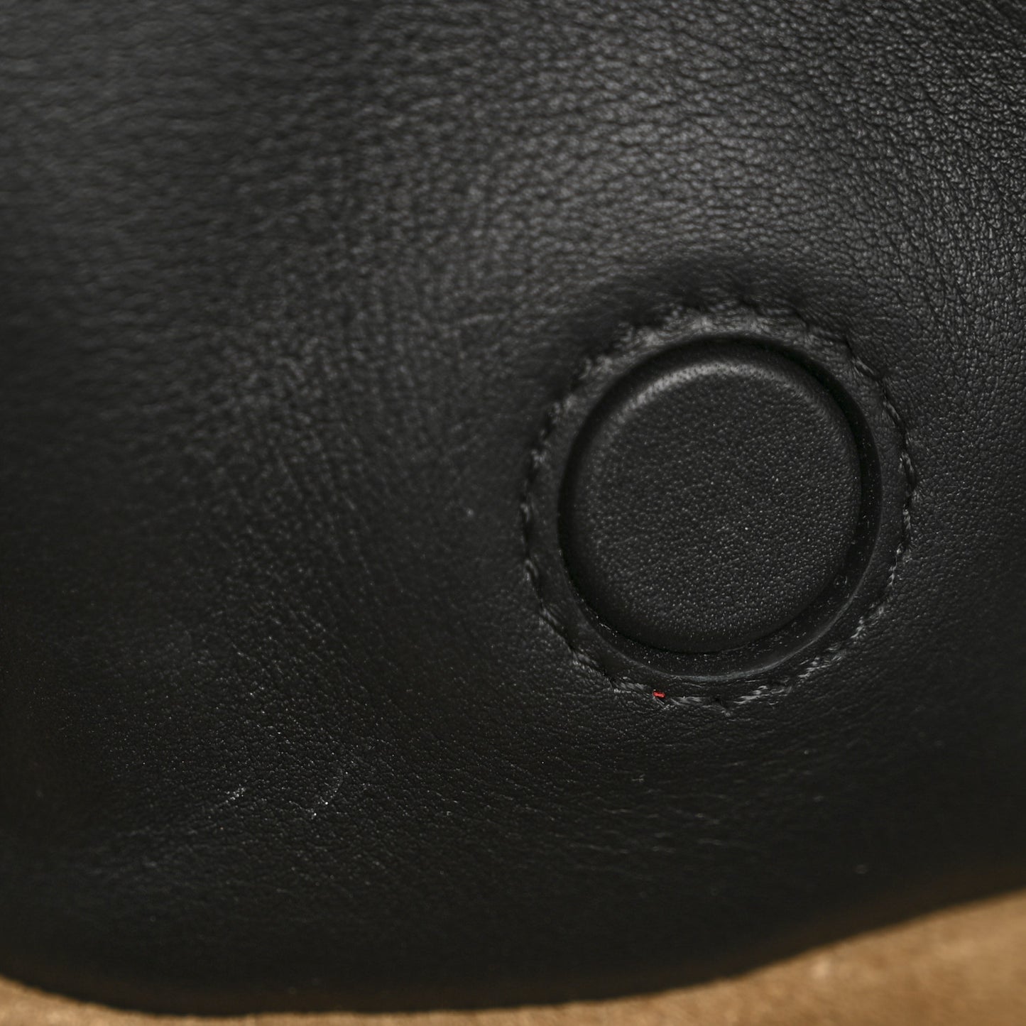 Calfskin Mini Flamenco Knot Clutch Black