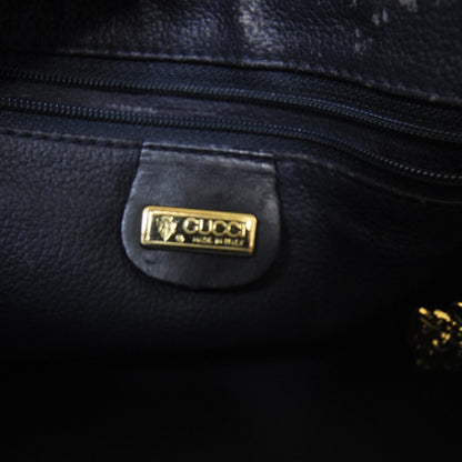 Gucci Monogram Boston Navy 8 of 10