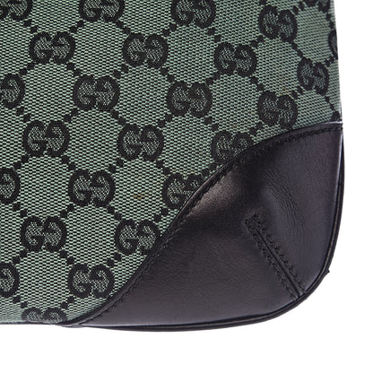 Gucci Monogram Signature Hobo Shoulder Bag Green 11 of 16