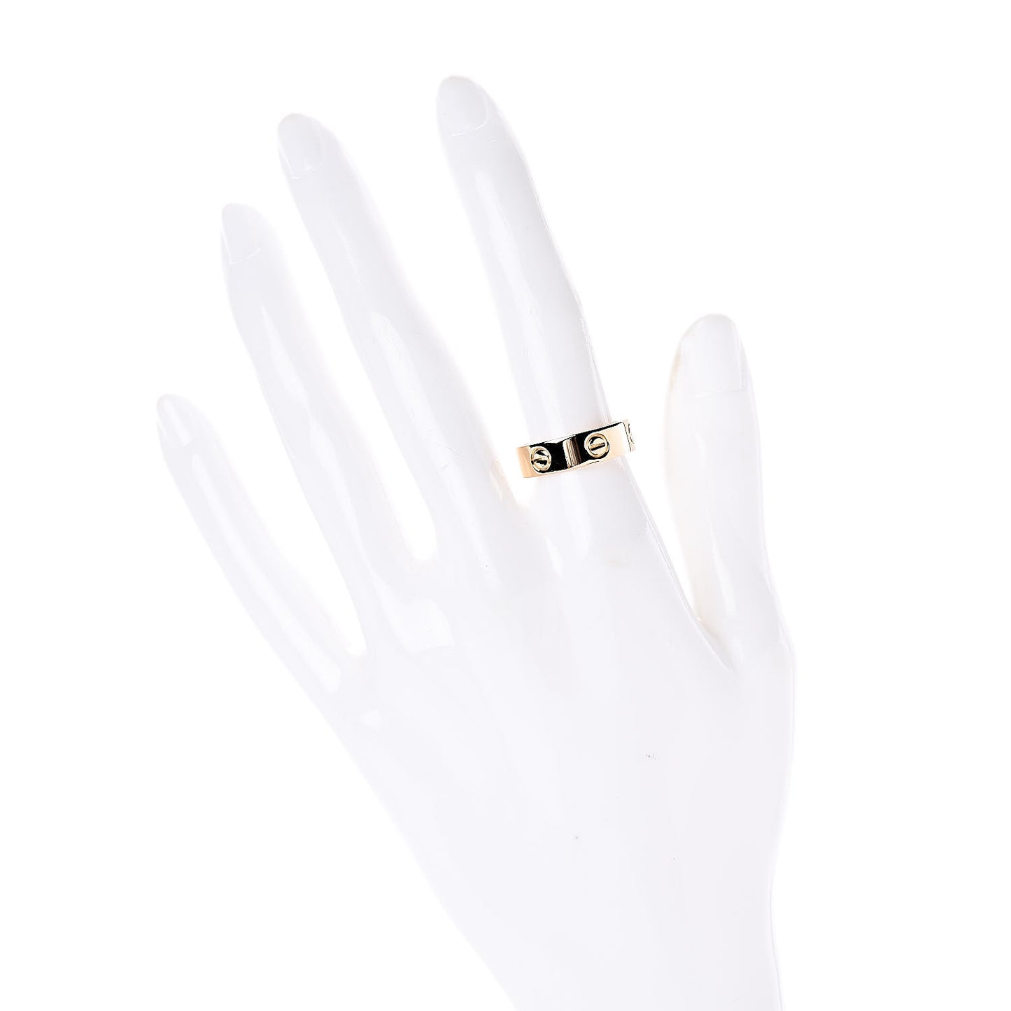 18K Yellow Gold 5.5mm LOVE Ring 52 6