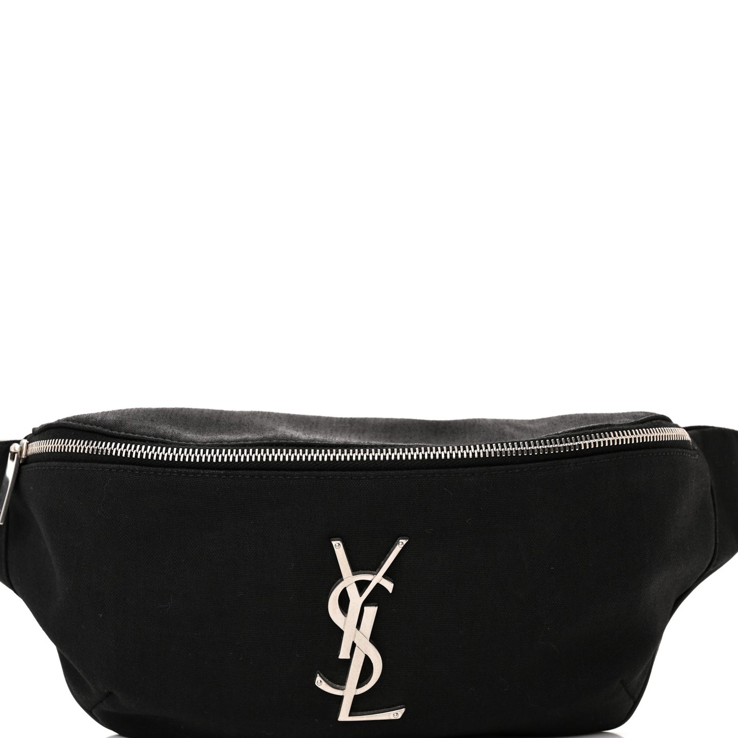 Canvas Monogram Belt Bag Black