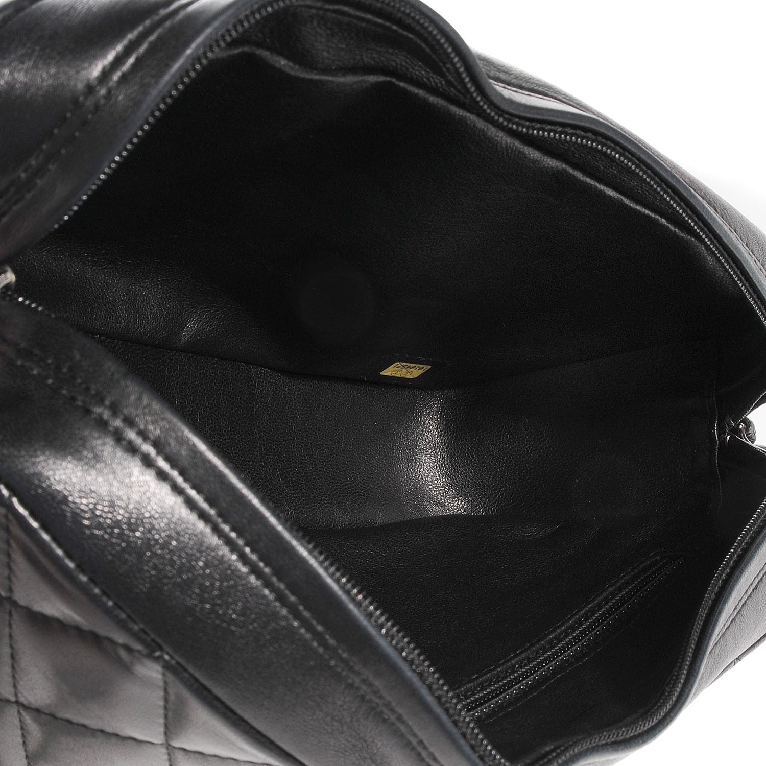 Chanel Lambskin Quilted Timeless Camera Case Black 6 of 8