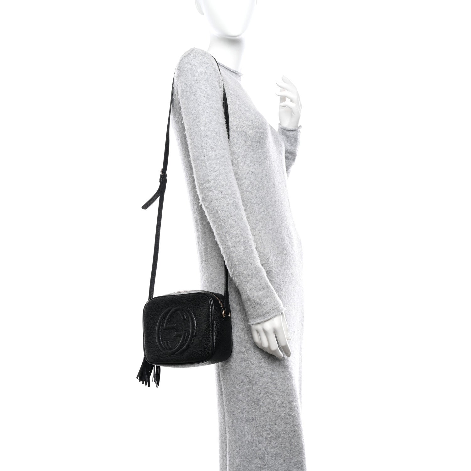 Gucci Pebbled Calfskin Small Soho Disco Bag Black 1 of 10