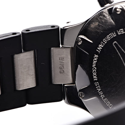 Cartier Stainless Steel Rubber 38mm Must 21 Chronoscaph Quartz Watch Black 9 of 20