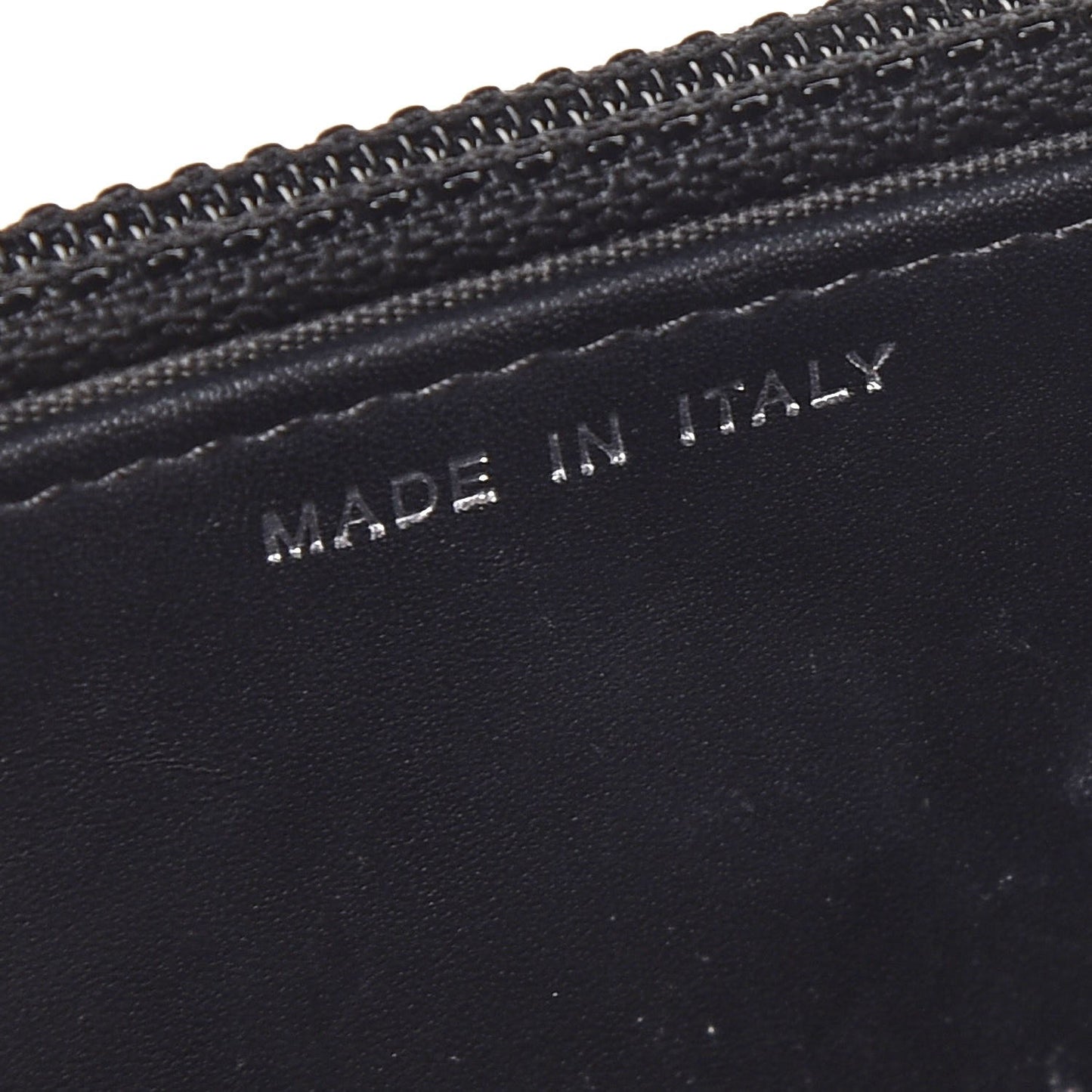 Patent Calfskin Quilted Boy Wallet On Chain WOC Black