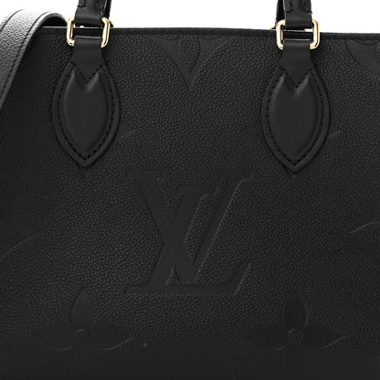 Louis Vuitton Empreinte Monogram Giant Onthego PM Black 7 of 9