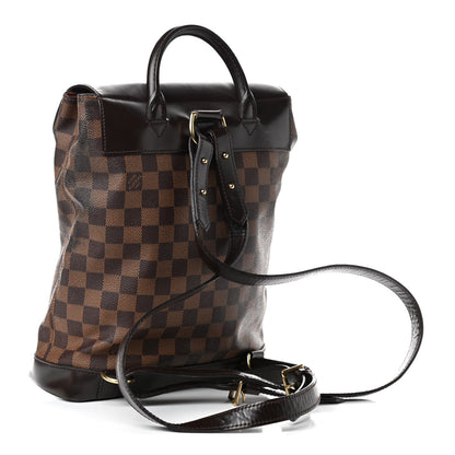 Louis Vuitton Damier Ebene Soho Backpack 3 of 8