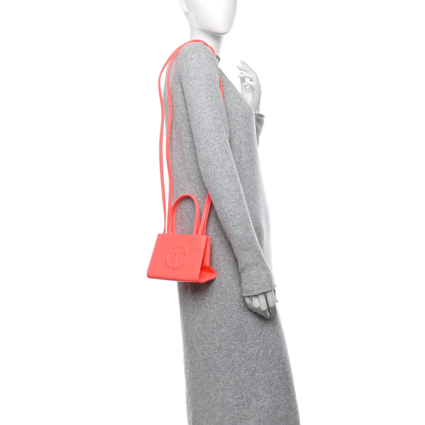 Vegan Leather Small Shopping Bag Hazard