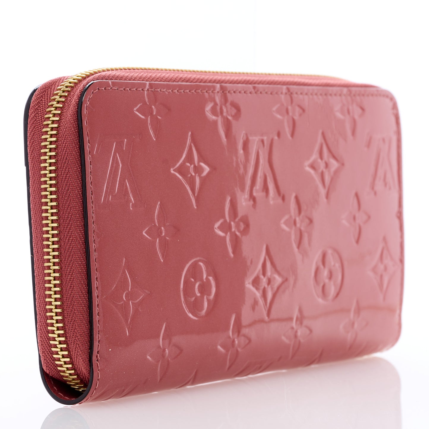 Vernis Valentine Dog Zippy Wallet Vieux Rose
