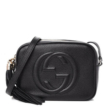 Gucci Pebbled Calfskin Small Soho Disco Bag Black 1 of 12