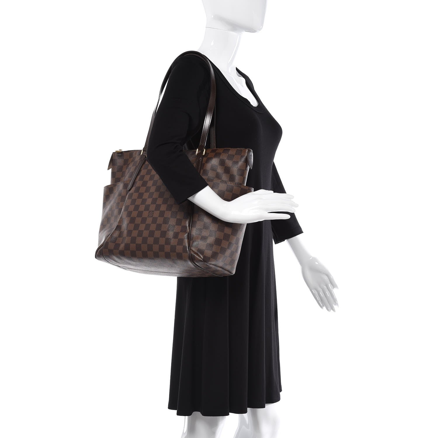 Louis Vuitton Damier Ebene Totally MM 2 of 13