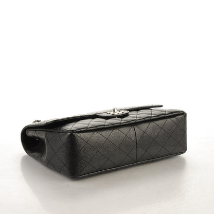 Chanel Caviar Quilted Jumbo Single Flap Black 4 of 7
