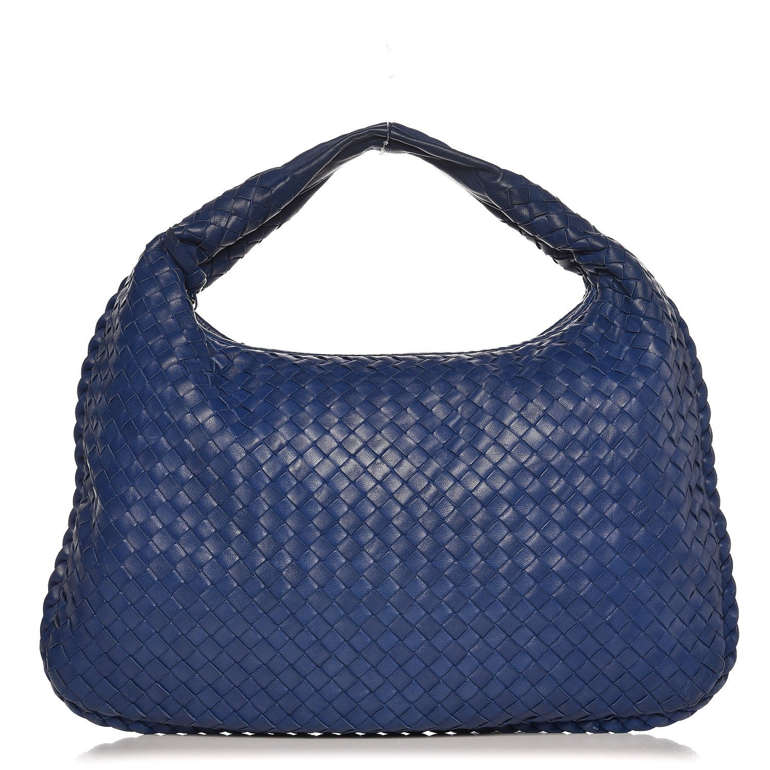 Bottega Veneta Nappa Intrecciato Medium Veneta Hobo Cobalt 1 of 12