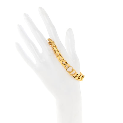 Christian Dior Metal Danseuse Etoile Chain Bracelet Gold 2 of 6