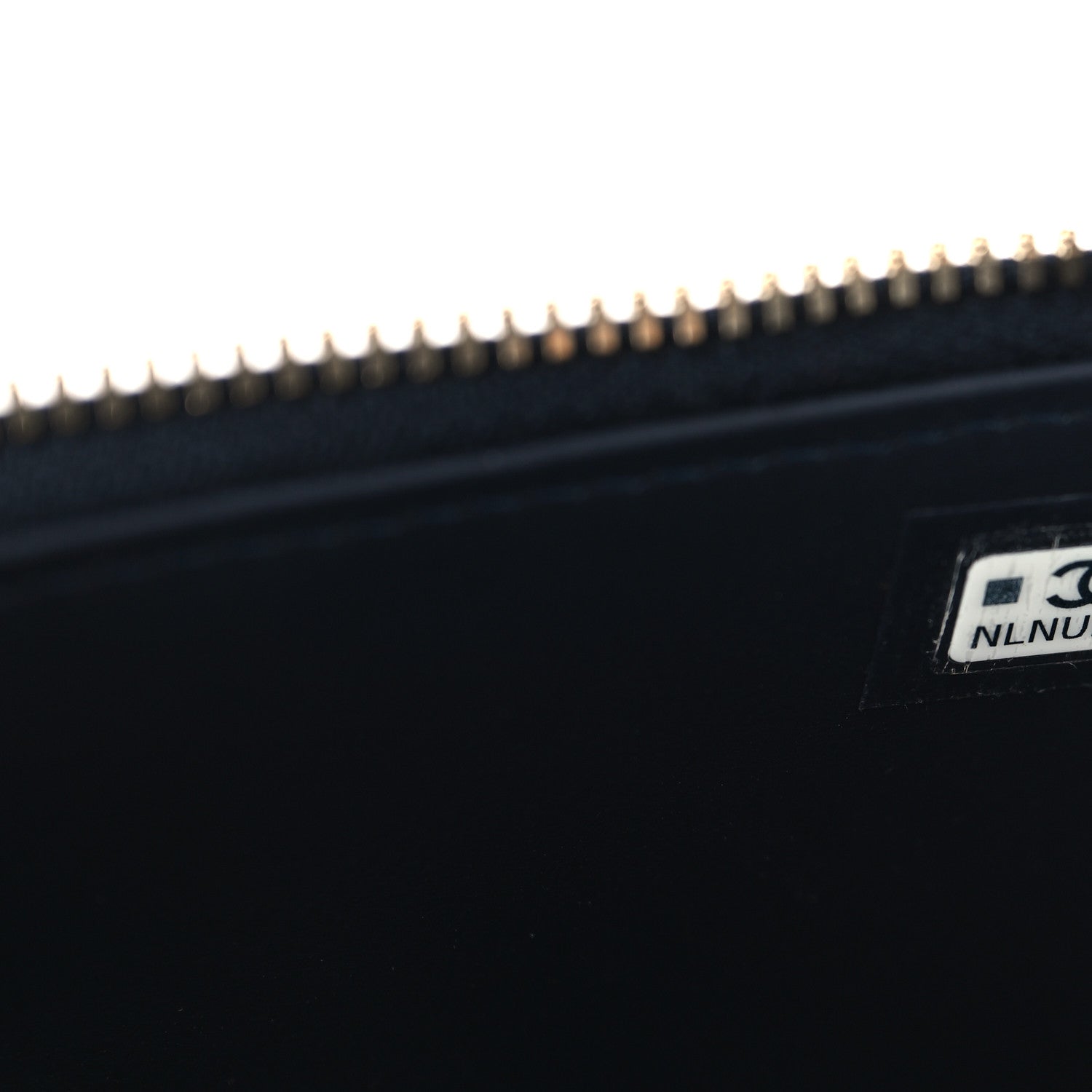 Chanel Denim Quilted Vanity Case With Chain Dark Blue 7 of 11